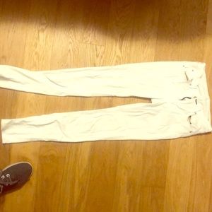 Rag and bone white jeans